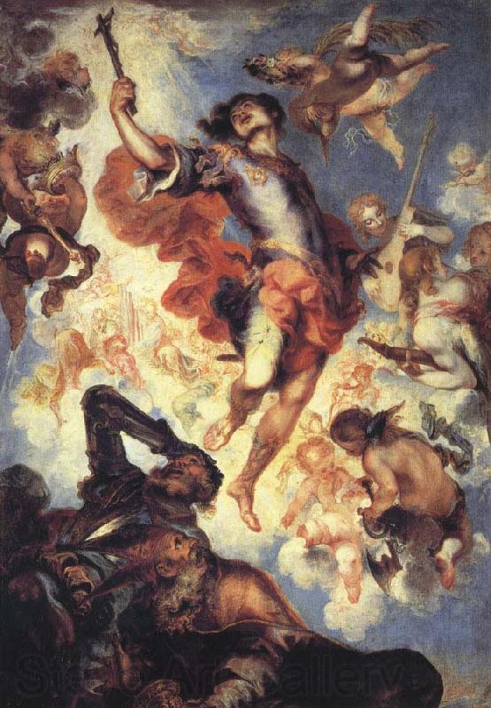 Francisco de Herrera the Younger Triumph of St.Hermengild Norge oil painting art